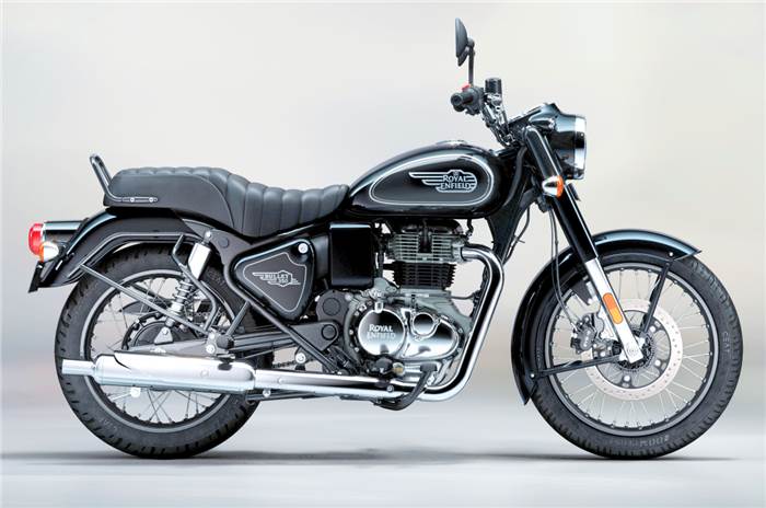 Royal Enfield Bullet price, Military Silver variant, colours.