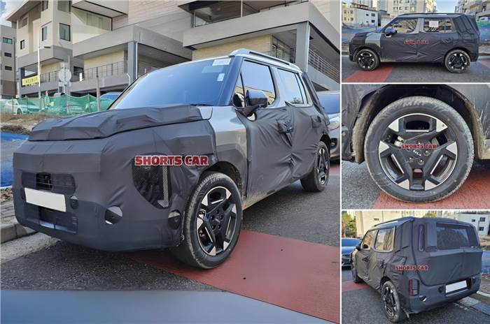 Kia Clavis SUV first spy shots show interesting details