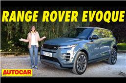 Range Rover Evoque facelift video review