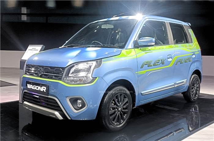 Maruti Wagon R Flex Fuel, eVX concept showcased at Bharat Mobility Global Expo 2024