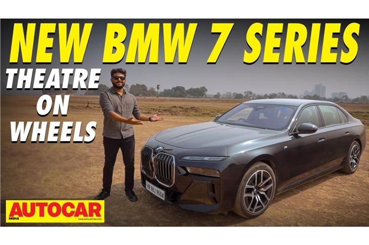 BMW 7 Series, 740i video review
