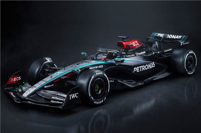 Mercedes W15 2024 F1 racer