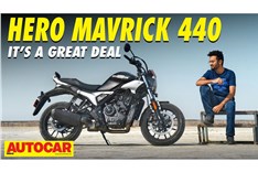 Hero Mavrick 440 video review