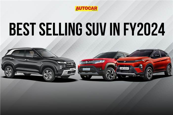 Best-selling SUVs in India 