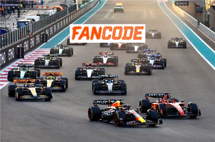 F1 India streaming on FanCode