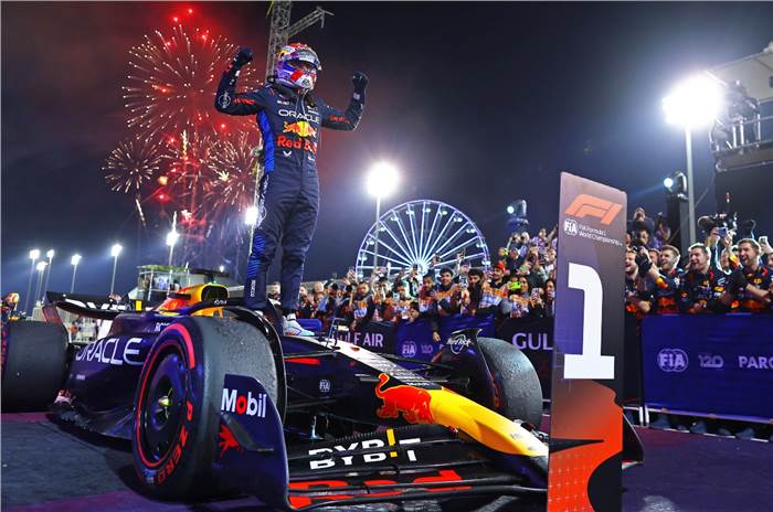 2024 F1 Bahrain GP winner Max Verstappen