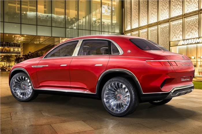 Mercedes Maybach Vision Ultimate Luxury high-riding sedan axed
