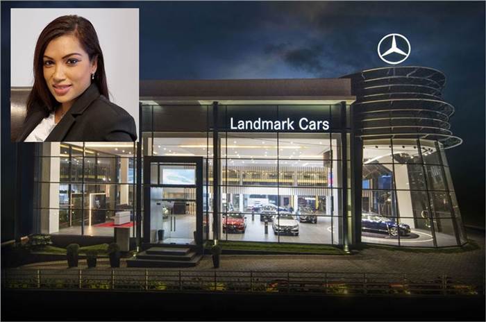Mercedes-Benz's Landmark showroom, Sagree Sardien