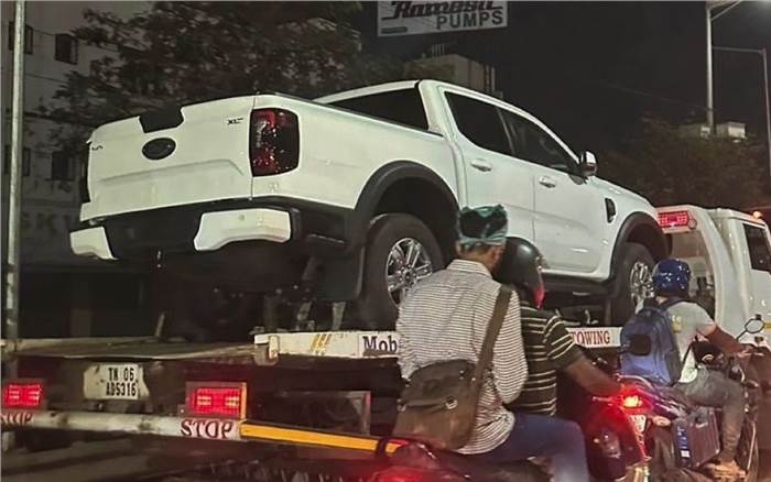 Ford Ranger spied in India 