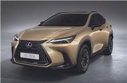 Lexus NX 350h Overtrail launched at Rs 71.17 lakh