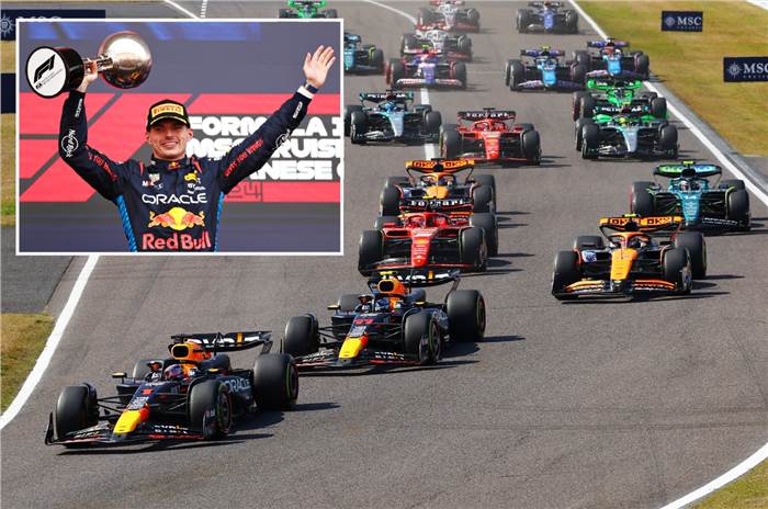 2024 F1 Japanese GP winner Max Verstappen