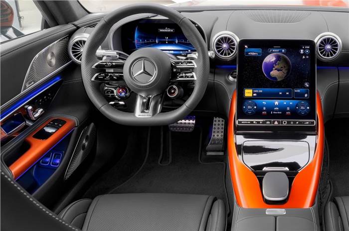 Mercedes AMG GT 63 S E Performance interior 