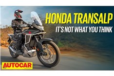 Honda Transalp 750 video review 