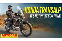 Honda Transalp 750 video review 