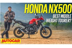 Honda NX500 video review