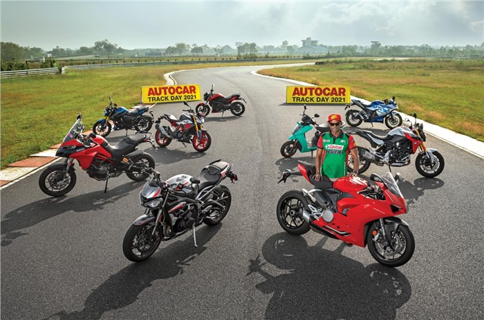 Autocar track day: India's best riding bikes 2021