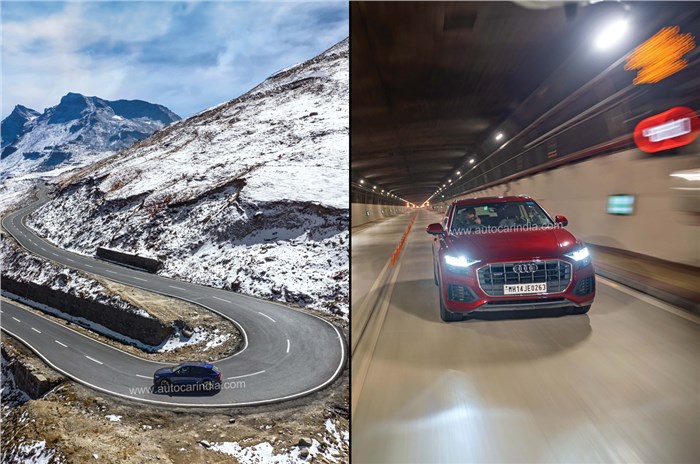 Atal Tunnel vs Rohtang Pass in an Audi Q8