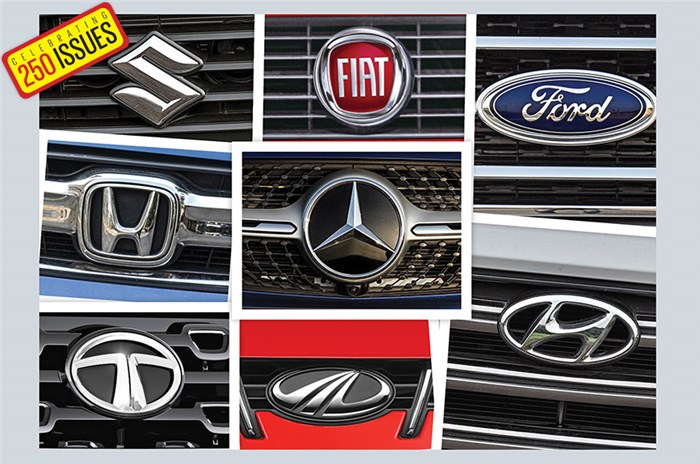 Carmakers that have been in India for 250 months