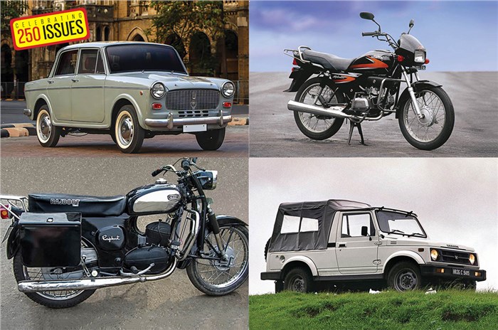 Longest running cars and bikes in India