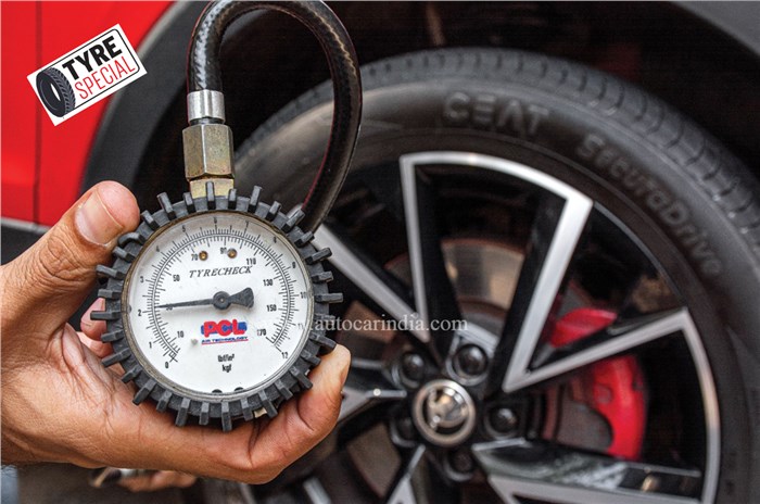 Maintaining tyre pressure