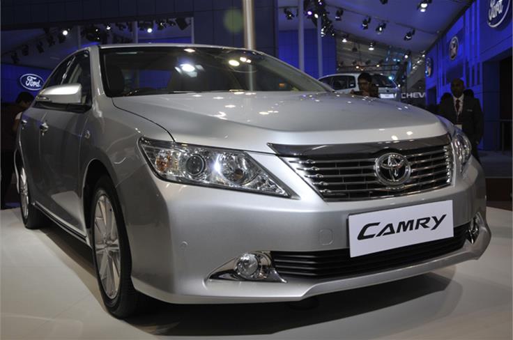 The Toyota Camry is only slated for launch in the third quarter of 2012