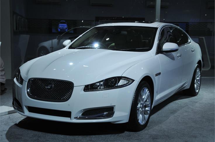 The updated Jaguar XF saloon comes with 3.0-litre diesel and 5.0-litre petrol engine options