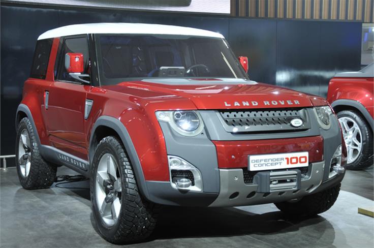 The Land Rover Defender DC100 concept points to what the next generation Defender (due in 2015) will look like