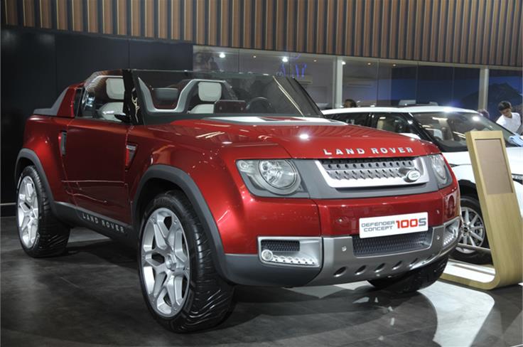 Land Rover DC100 Sport concept is an open-top version of the DC100