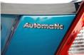 Automatic gearbox available only in the middle-level VXi trim.