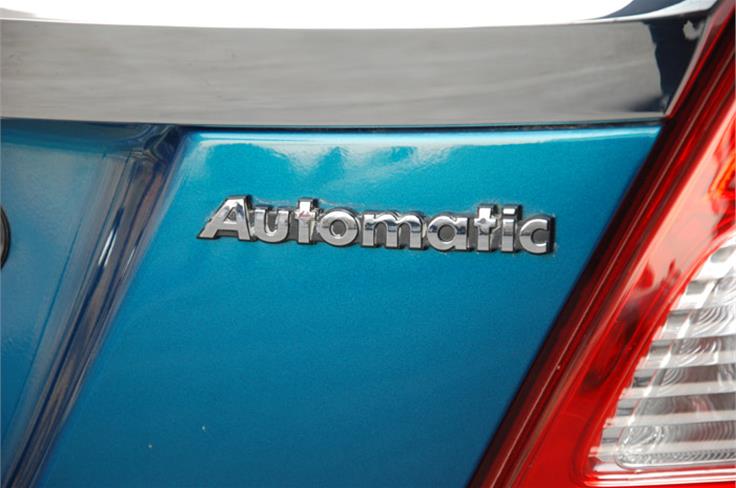 Automatic gearbox available only in the middle-level VXi trim.