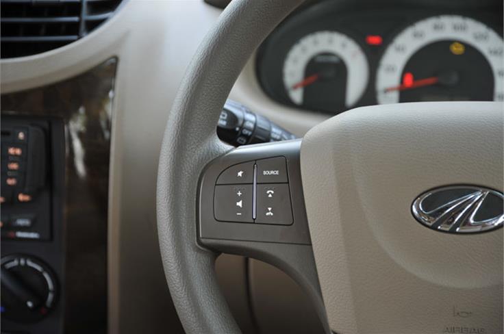 E9 variant gets steering-mounted audio controls. 