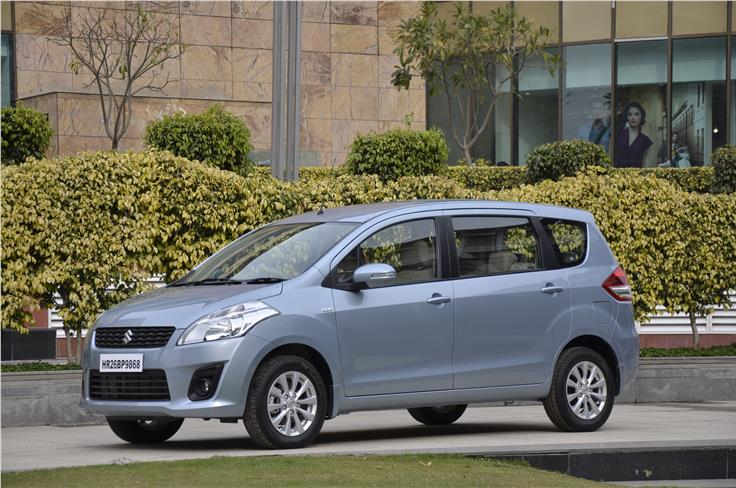The Ertiga uses the Swift parts bin so expect it to be priced competitively, around the Rs 7-9 lakh price bracket.