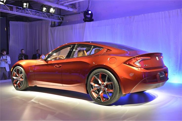 he Fisker Atlantic is pitched as an all-electric alternative to the BMW 5-series