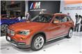 BMW showcased the facelift X1 at the show, will reach our shores later this year. 