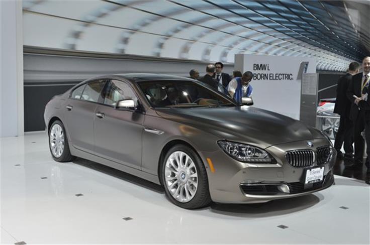 The BMW 6-series Gran Coupe is a stretched Six with four doors, rivalling the Mercedes CLS
