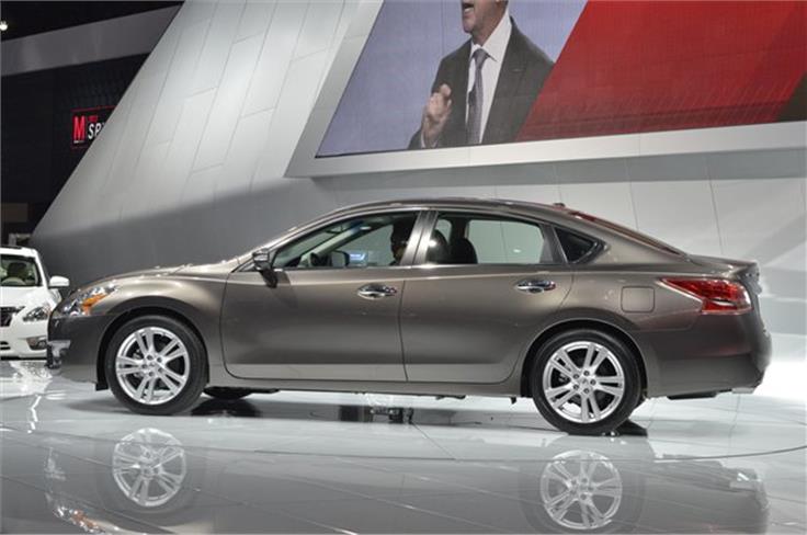 The new Nissan Altima will keep the saloon in the top two biggest selling cars in its class in the US market. 