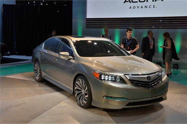 The Acura RLX concept gives the best clue yet as to the look of the marque's forthcoming flagship