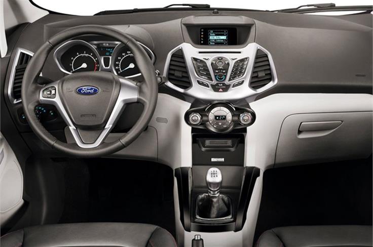 Dual-tone interiors give an up-market feel. 