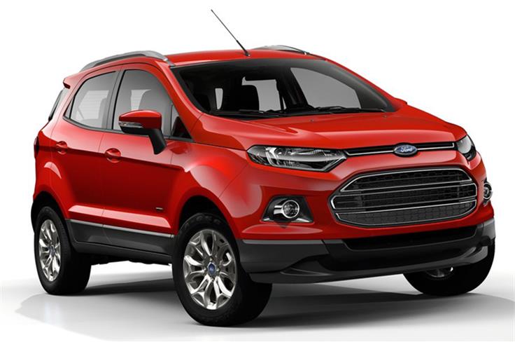 EcoSport is built on Ford&#8217;s award-winning global compact car platform (B2E) developed with Mazda. 