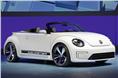 The latest E-Bugster retains the earlier concept&#8217;s bold look, but it swaps its speedster-style roof structure for a roofless profile that insiders suggest provides clues to the look of the new Beetle cabriolet.