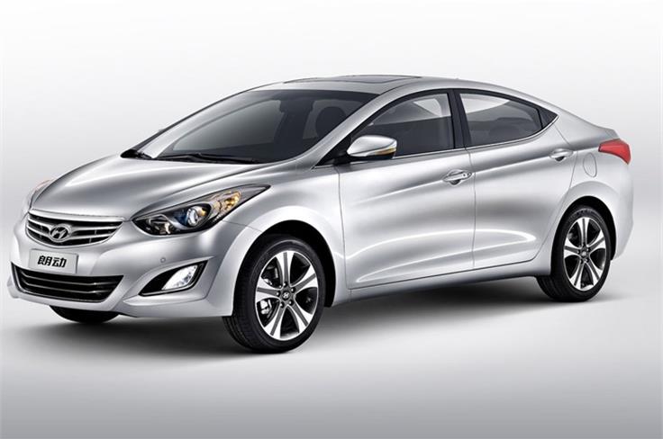 This is the Hyundai Elantra for China, called as the Hyundai Landong. Langdong, which will be produced at Hyundai's new, third plant in Beijing in the second half of 2012, is expected to accelerate the upward momentum for Hyundai in the world's largest auto market.