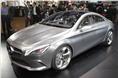 The Mercedes CSC concept will make production in 2013 badged CLA