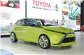 The Toyota Dear Qin previews a new compact global car that will be launched next year