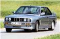 The first generation BMW M3 was based on the 1986 BMW 3-Series E30, and although looking very similar shared very little body panels - only the hood and roof. 