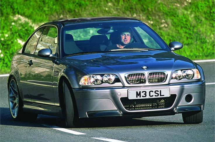 In 2003, BMW introduced the series version of the Concept Car which had already hit the headlines at the 2001 Frankfurt Motor Show - the BMW M3 CSL, an abbreviation standing for "Coup&#233;, Sports, Lightweight".