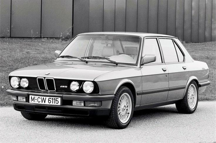 At its launch, the E28 M5 was the fastest production saloon in the world.