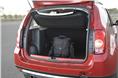 A low loading lip and smartly designed luggage bay make the boot more usable than its 475-litre capacity suggest.  The rear seat backrest folds to increase loading capacity. 