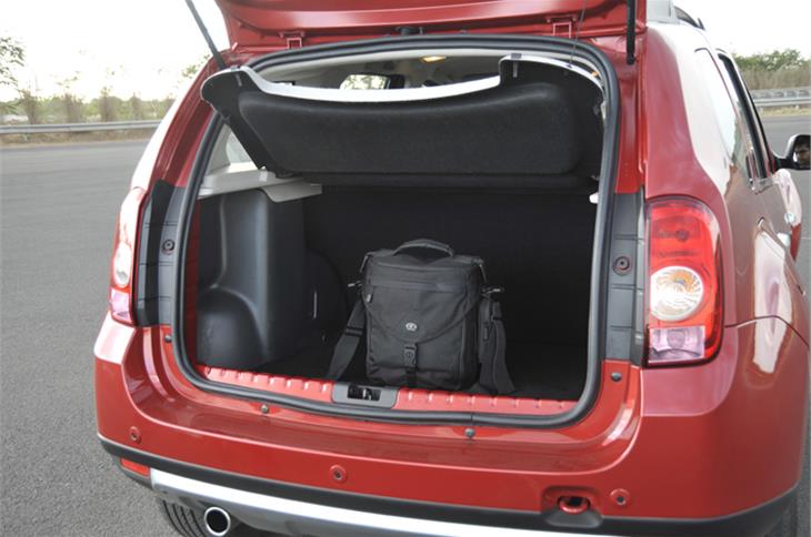 A low loading lip and smartly designed luggage bay make the boot more usable than its 475-litre capacity suggest.  The rear seat backrest folds to increase loading capacity. 