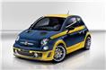 Abarth showcased the 695 Fuori Serie based on the popular Fiat 500. 