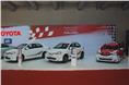 Toyota Etios, Liva Sportivo and EMR racer 